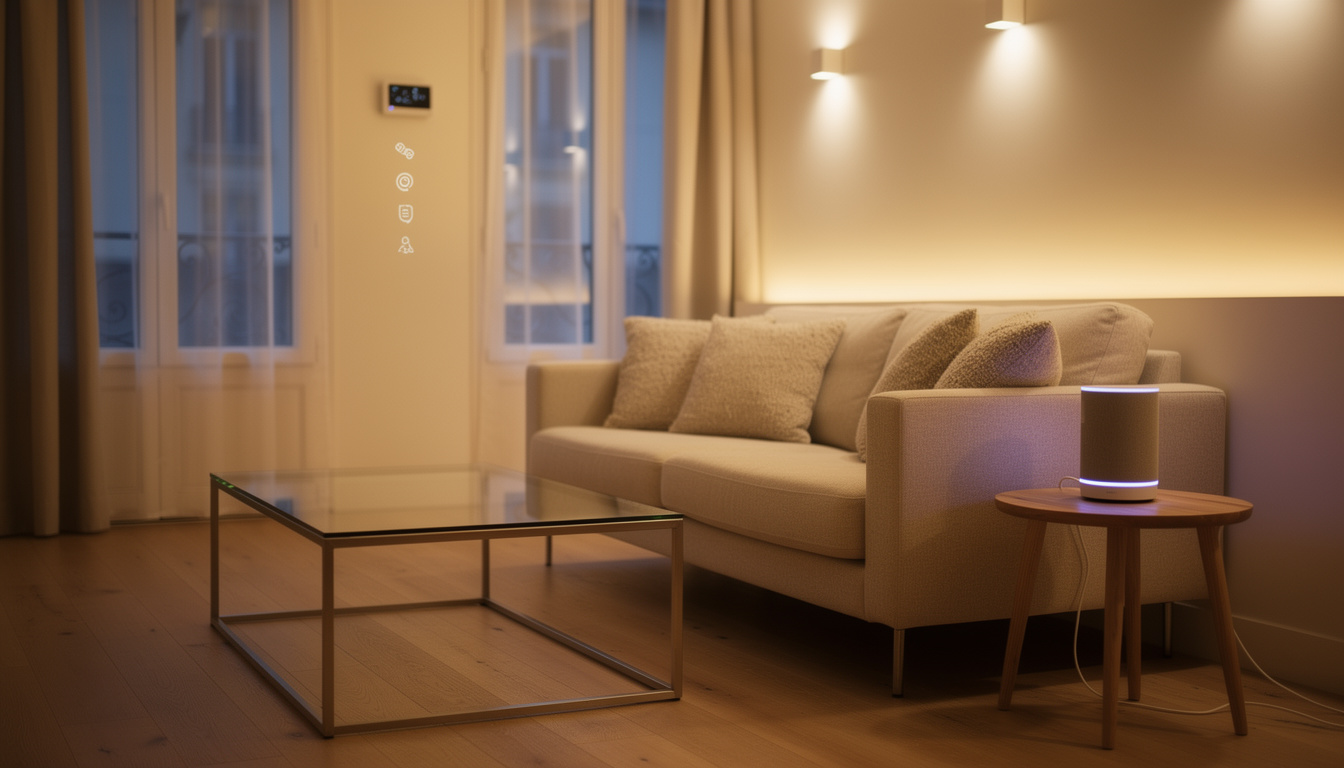 apprenez à configurer un assistant vocal pour contrôler facilement votre système domotique et profiter d'une maison connectée intelligente.