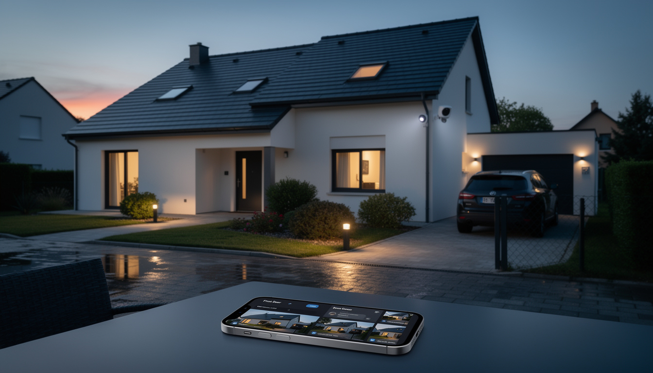 Sécuriser sa maison avec la vidéosurveillance domotique 2 découvrez comment sécuriser efficacement votre maison grâce à la vidéosurveillance domotique, alliant technologie intelligente et protection optimale pour votre foyer.