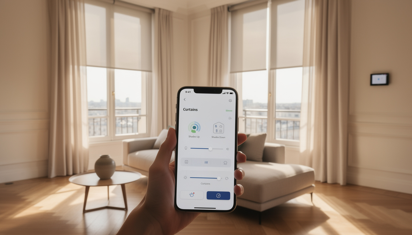 Gérer ses stores et rideaux automatiquement grâce à la domotique 2 découvrez comment gérer automatiquement vos stores et rideaux grâce à la domotique pour un confort optimal et une maison connectée.